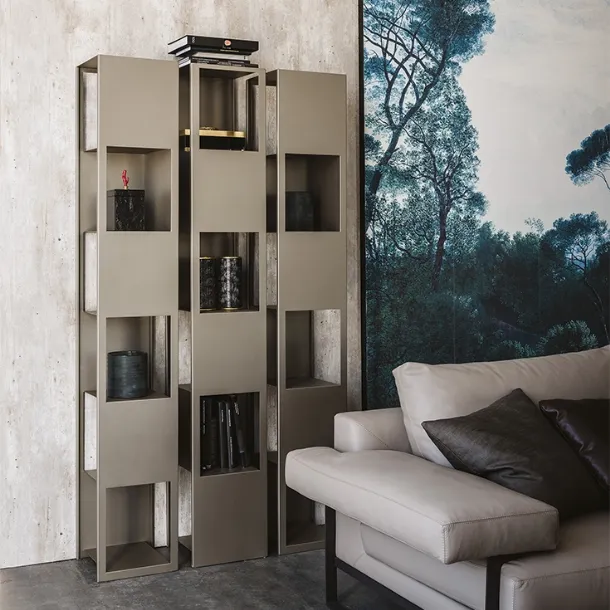 Joker modular bookcase by Cattelan Italia