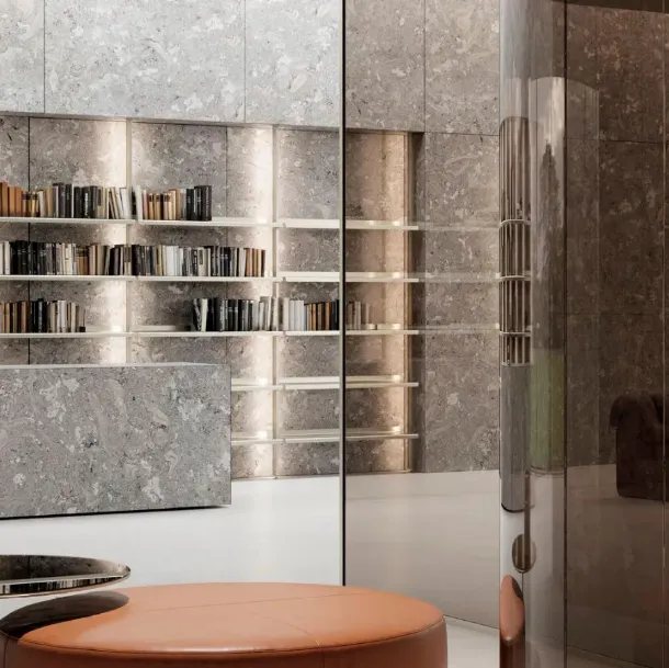 Karin wall-mounted bookshelf by Doal