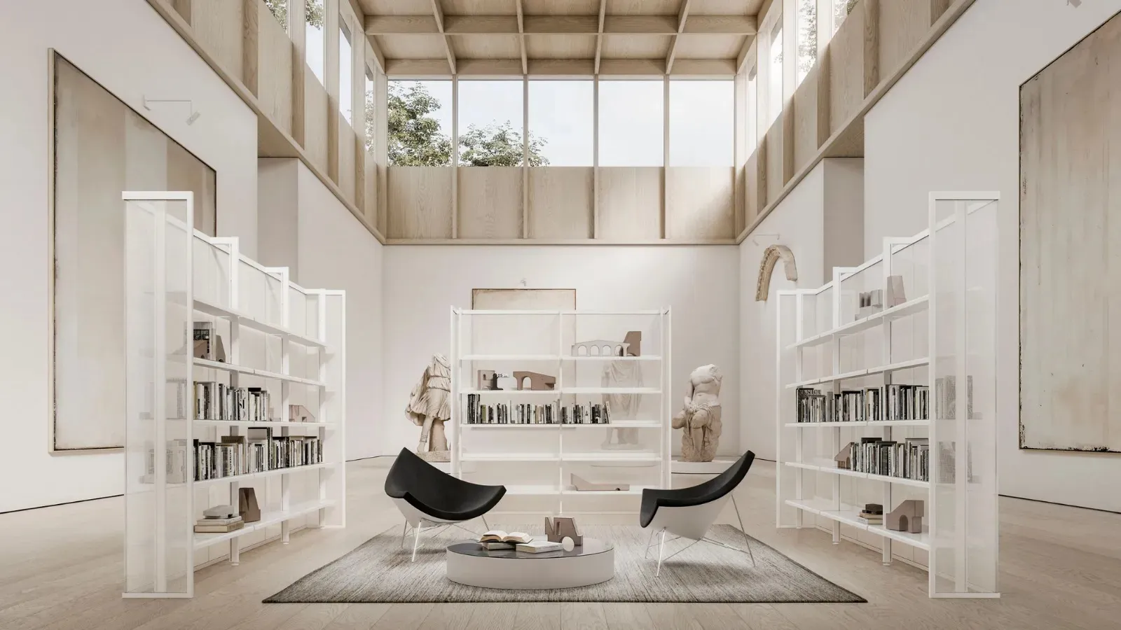 Karin partition bookshelf by Doal