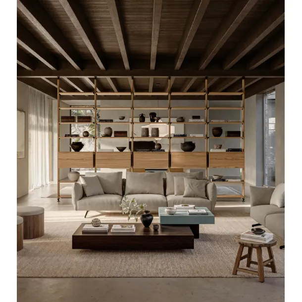 L25 partition bookcase by Lema