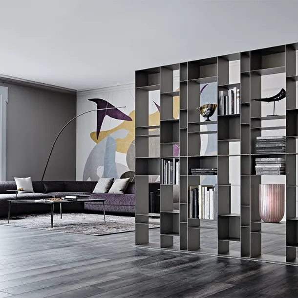 Latitude partition bookcase by Cattelan Italia