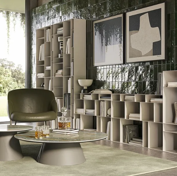 Latitude modular bookcase by Cattelan Italia