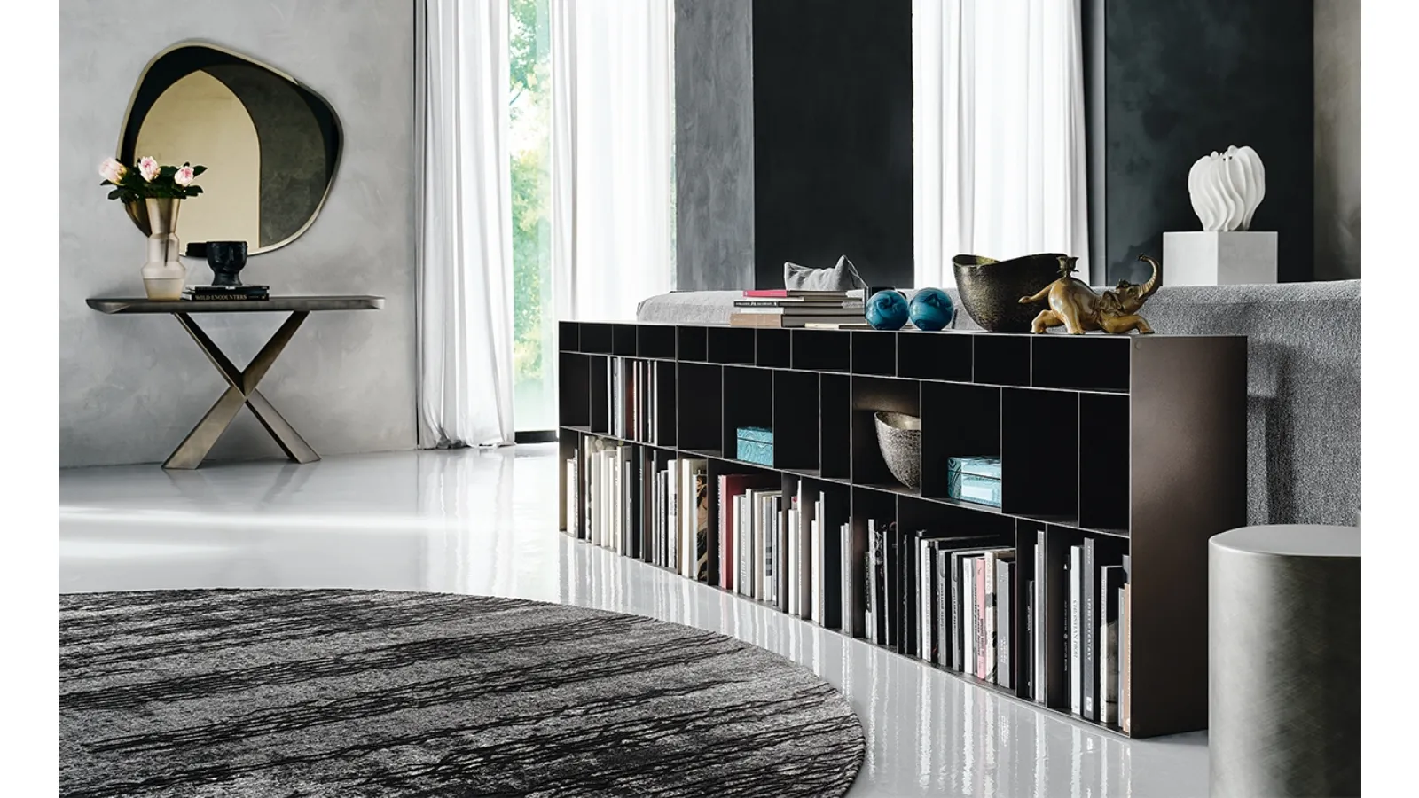 Latitude modular bookcase by Cattelan Italia