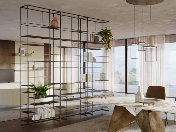 Divider Bookshelf Levia Divider by Ronda Design