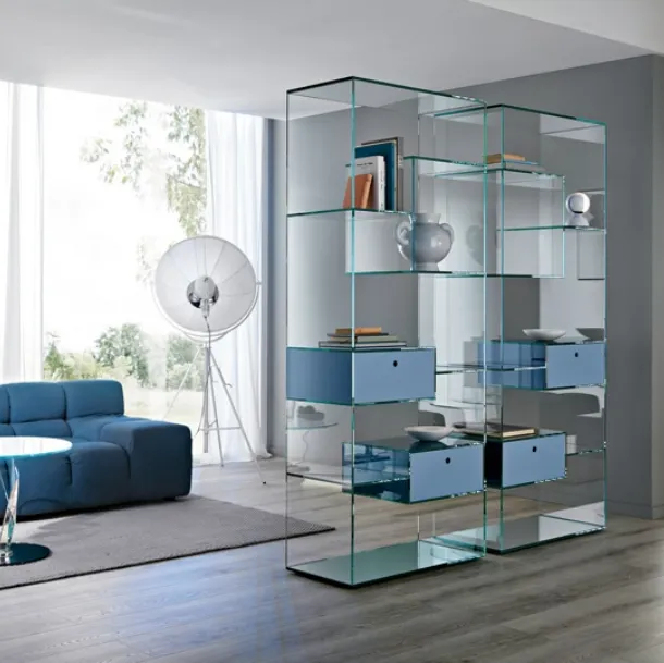 Liber modular bookcase by Tonelli
