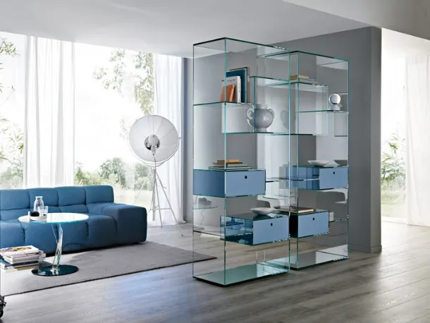 Liber modular bookcase by Tonelli