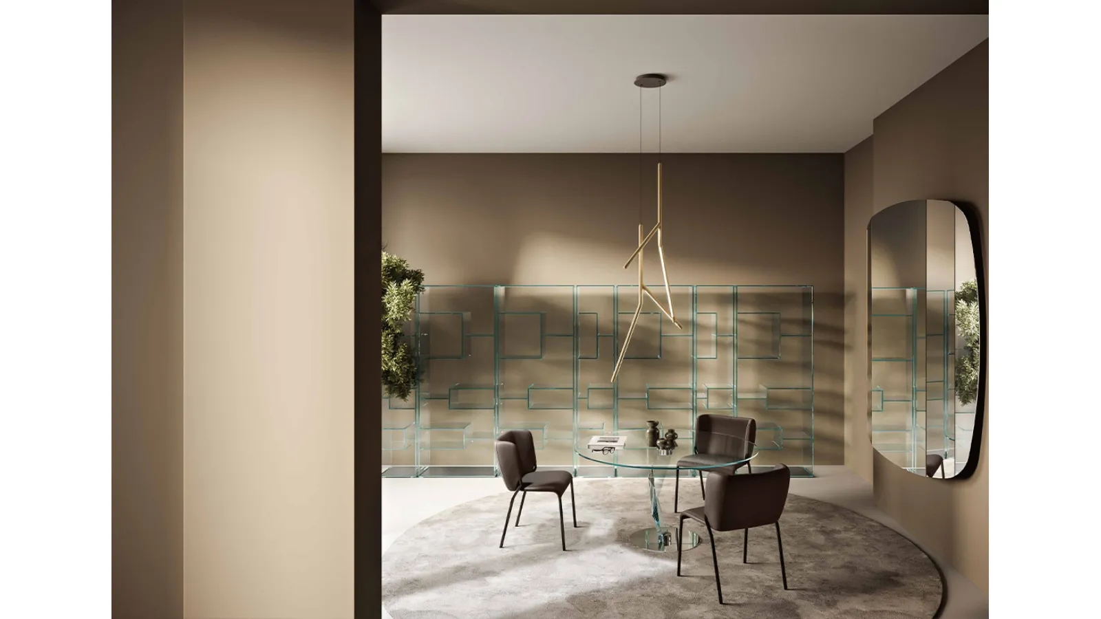 Liber modular bookcase by Tonelli