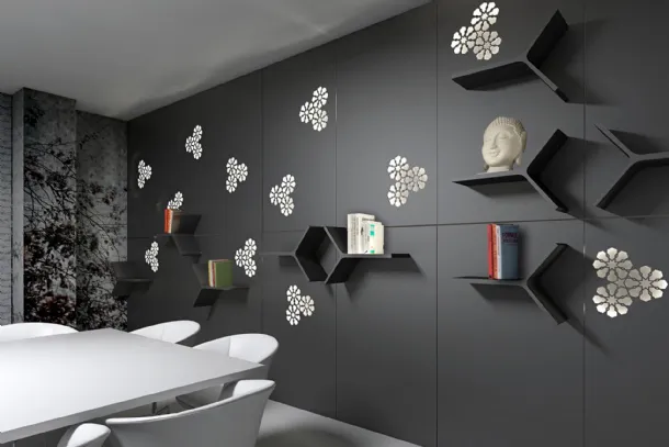 Magnetika Bookcase by Ronda Design