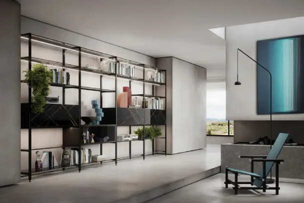 Mida wall-mounted bookshelf by Doal