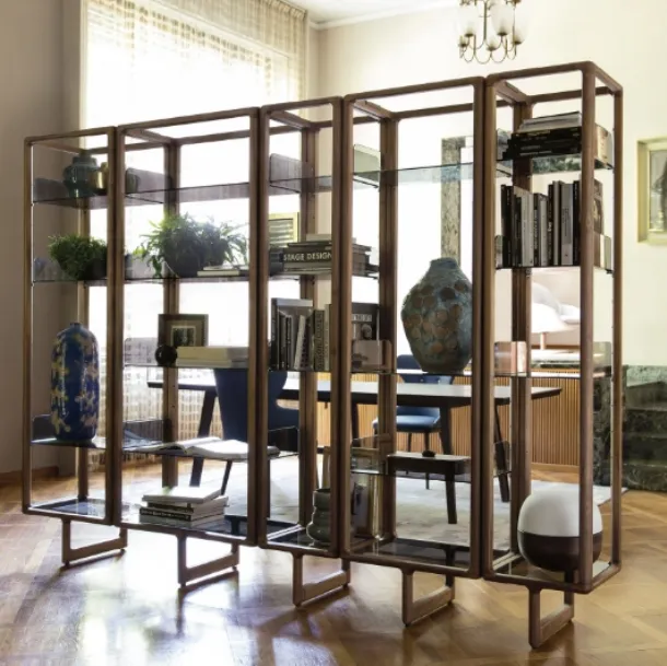 Myria room divider bookcase by Porada