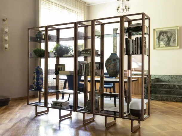 Myria room divider bookcase by Porada