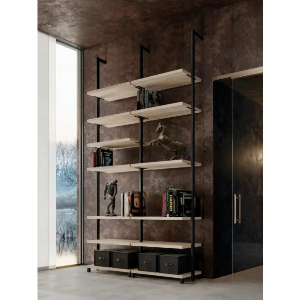 Simply wall-mounted bookshelf by Doal