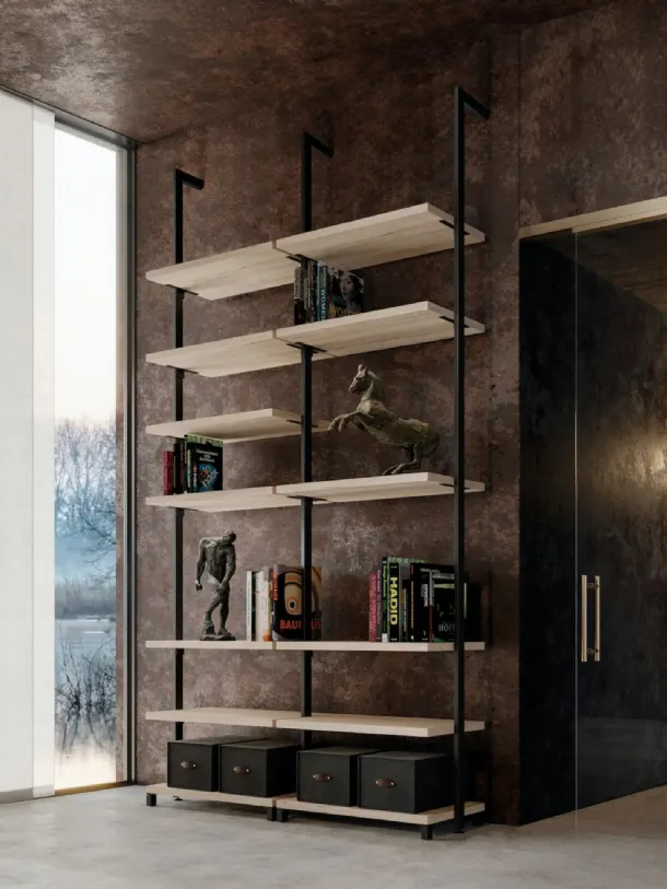 Simply wall-mounted bookshelf by Doal