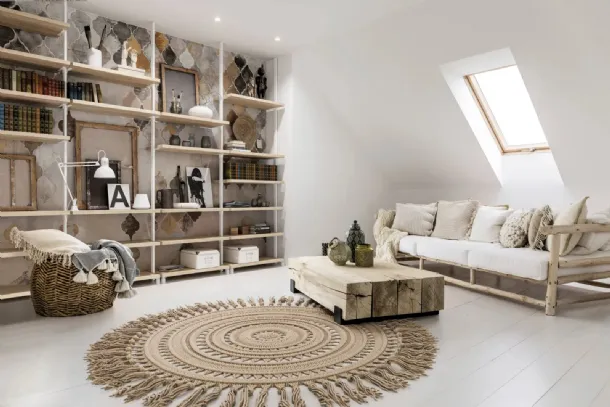 Simply ceiling bookshelf by Doal