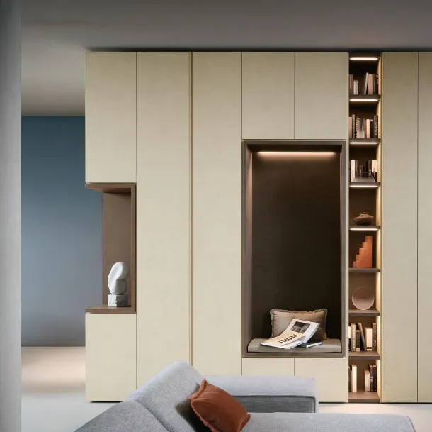 SpaceMakers day SM2503 bookcase by Zalf