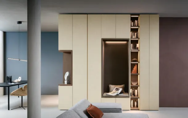 SpaceMakers day SM2503 bookcase by Zalf