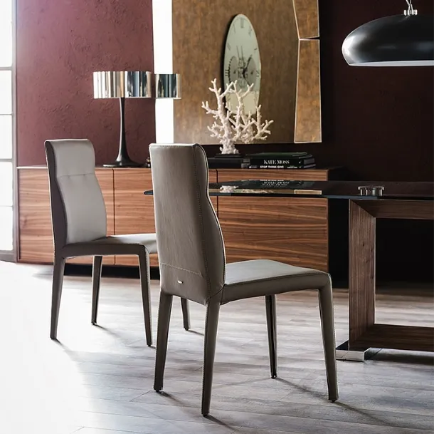 Agatha Flex Eco Leather Chair by Cattelan Italia