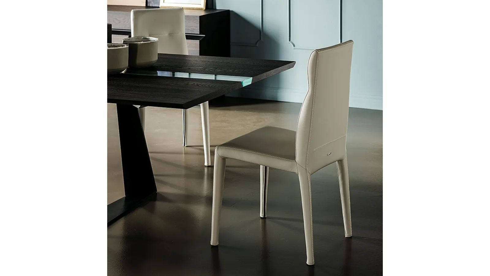 Agatha Flex Eco-Leather Chair by Cattelan Italia