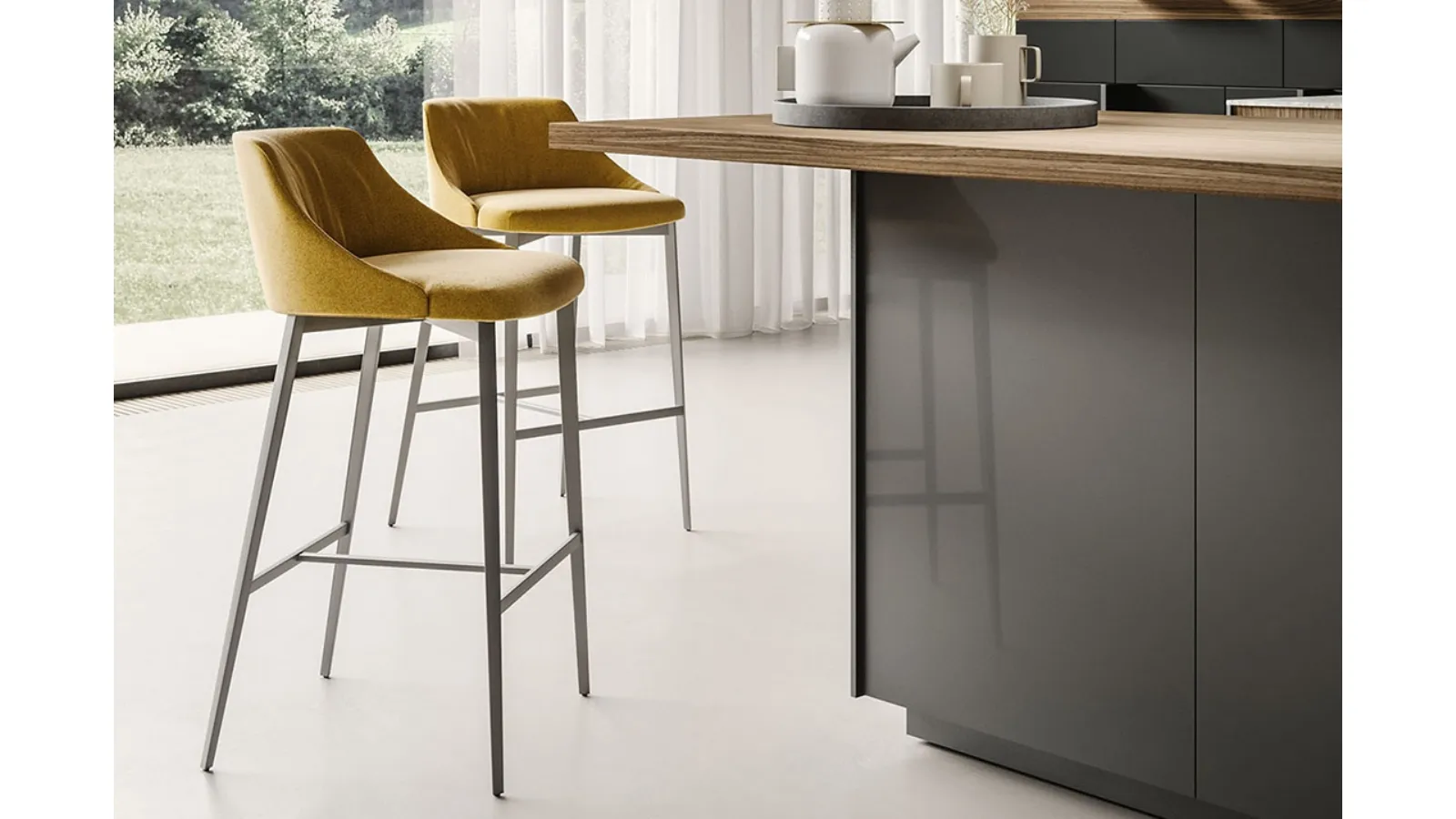 Asana Stool by Ronda Design