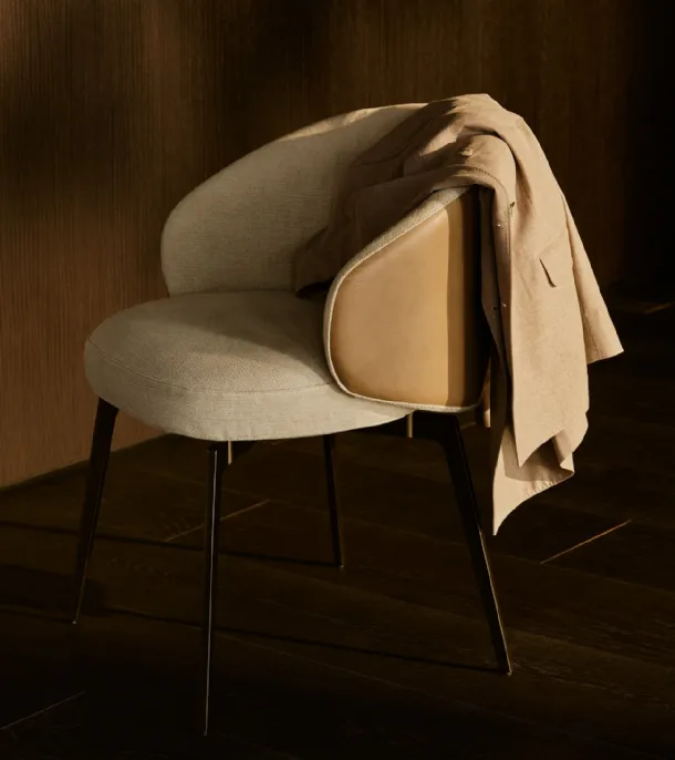Bea fabric chair by Lema