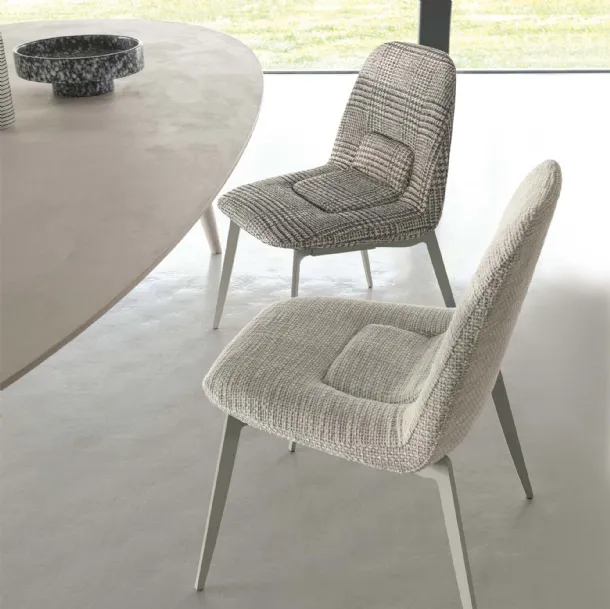 Briscola fabric chair by Natevo