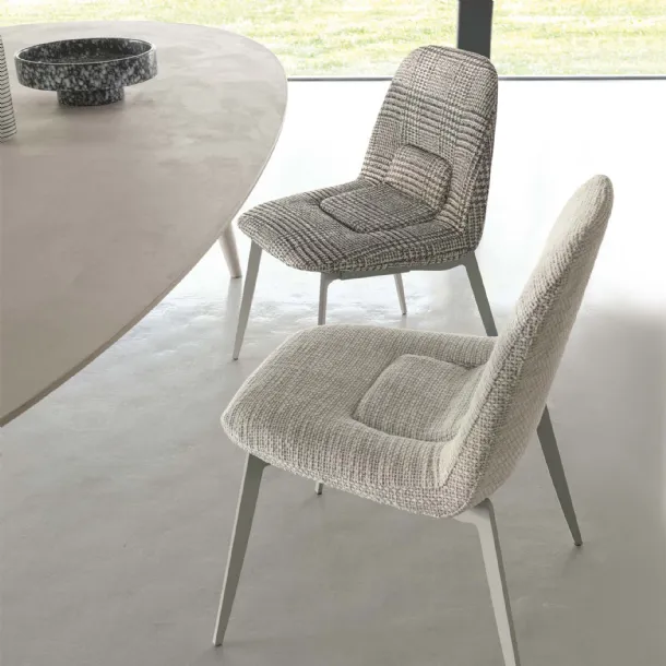 Briscola fabric chair by Natevo