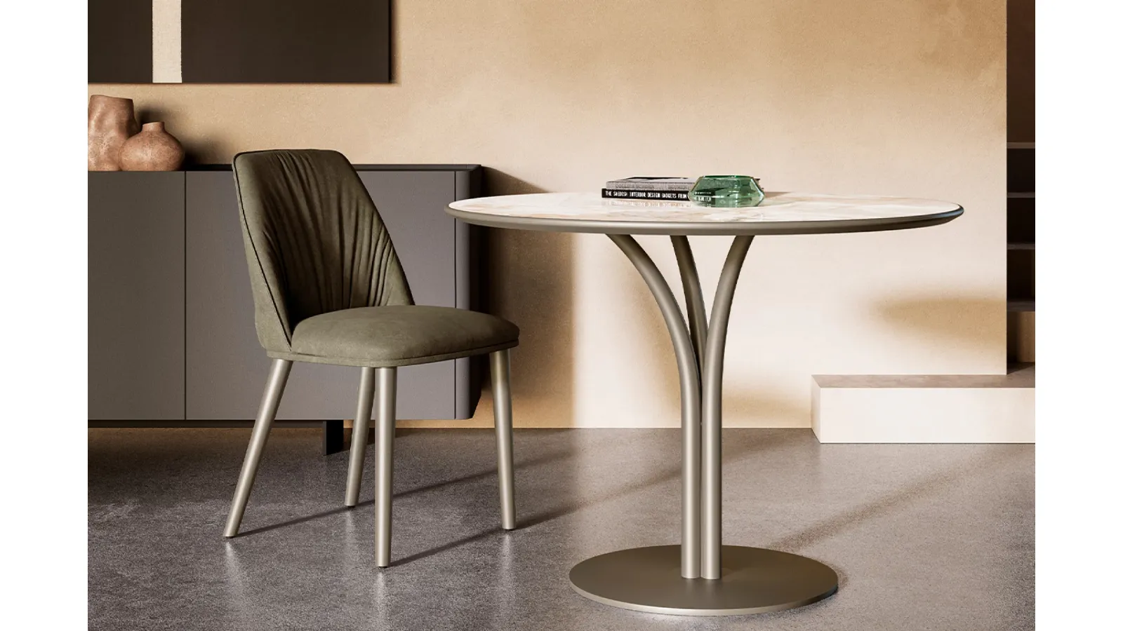 Diva Leather Chair by Eforma
