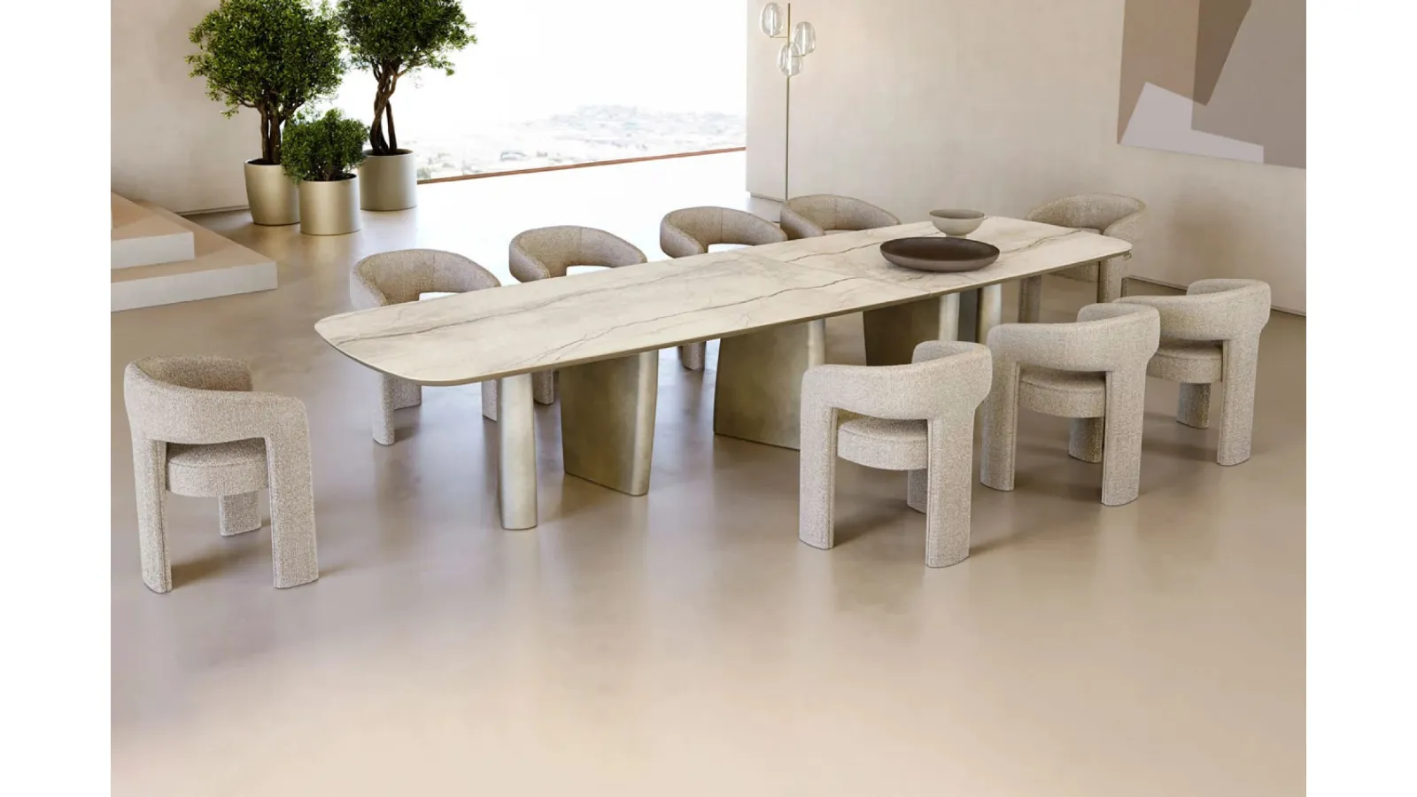 Egle fabric chair by Eforma