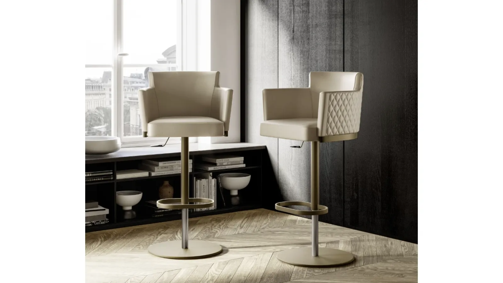 Ely Diamond Stool by Eforma