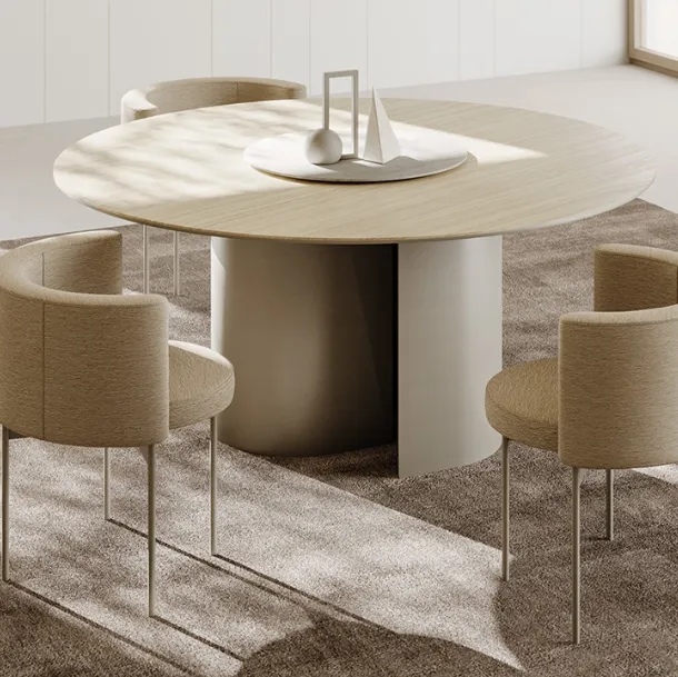 Ghanta fabric chair with metal legs by Ronda Design