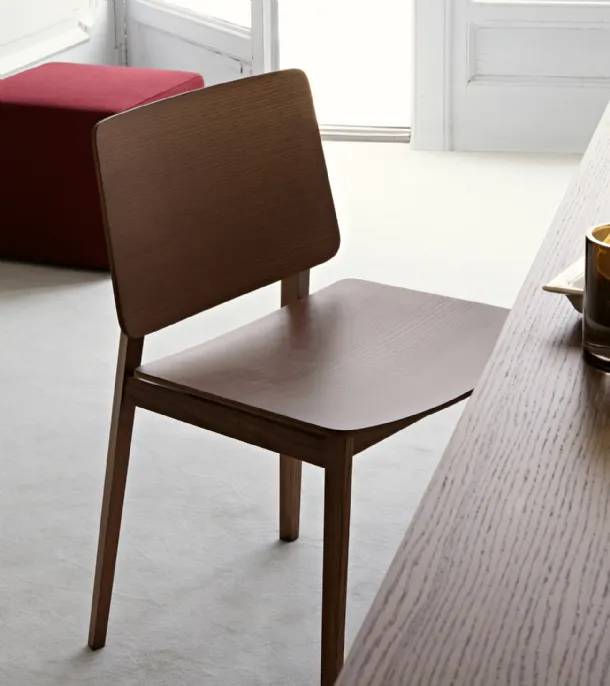 Ash wood Hati chair by Lema