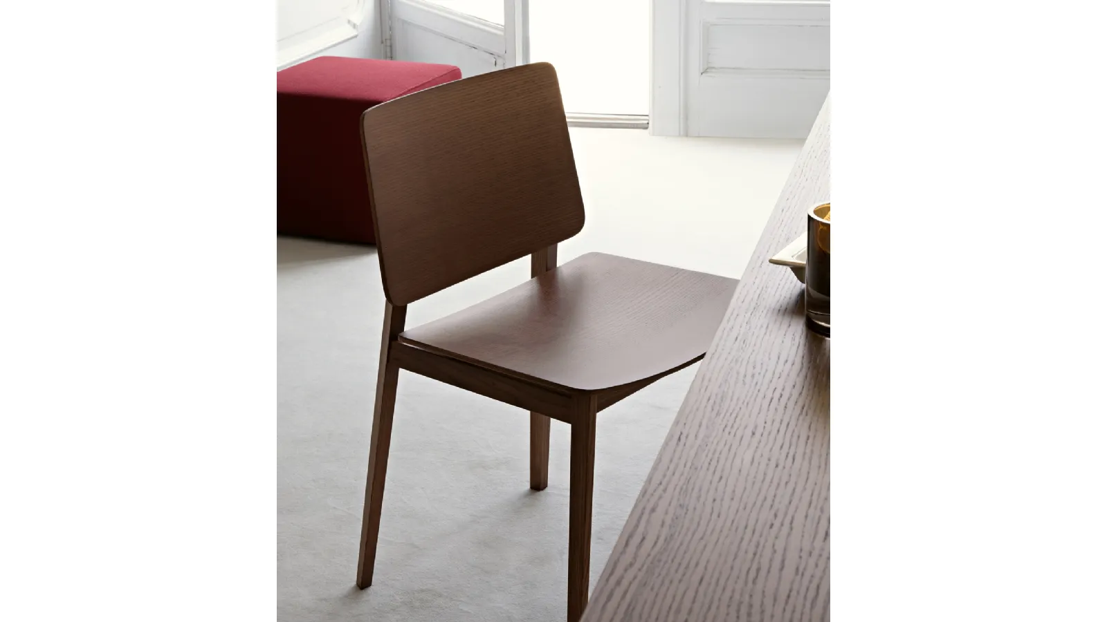 Ash wood Hati chair by Lema