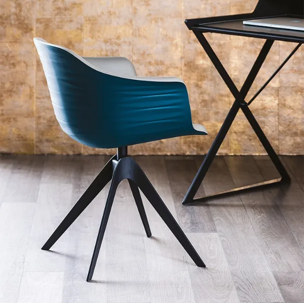 Indy soft polyurethane chair by Cattelan Italia