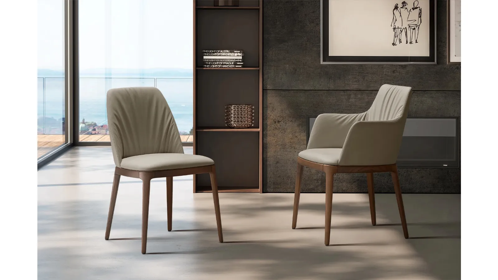 Max Deluxe Leather Chair by Eforma