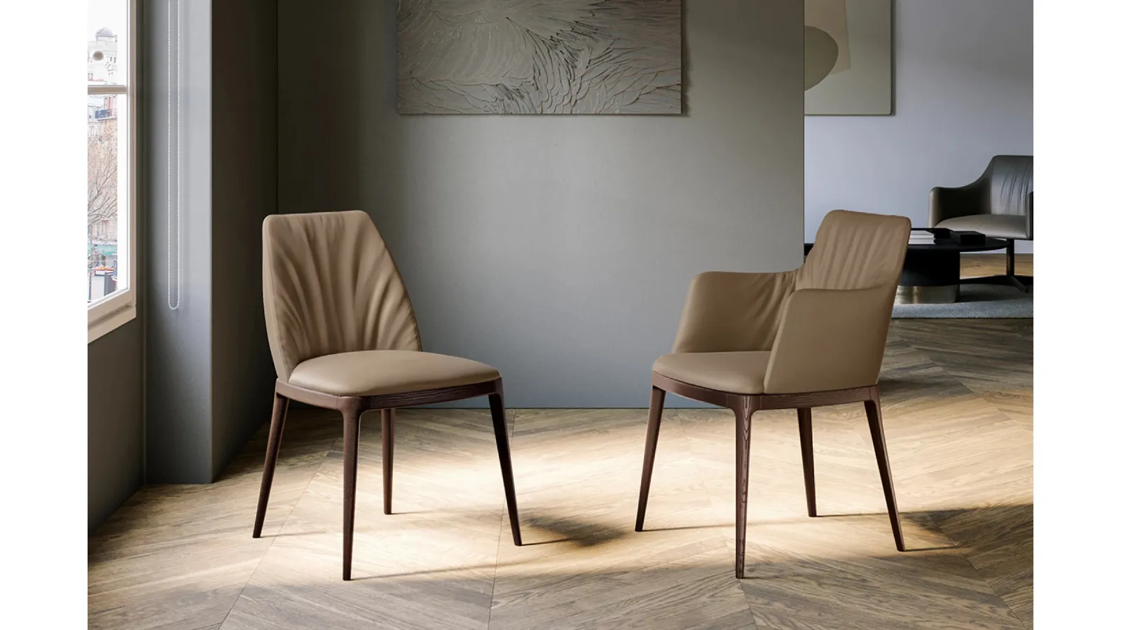 Max Deluxe Leather Chair by Eforma