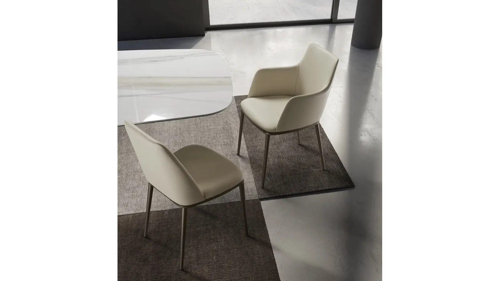 Max Leather Chair by Eforma