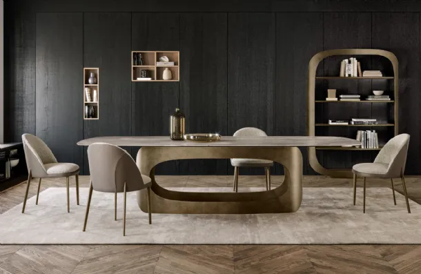 Minni upholstered chair by Eforma