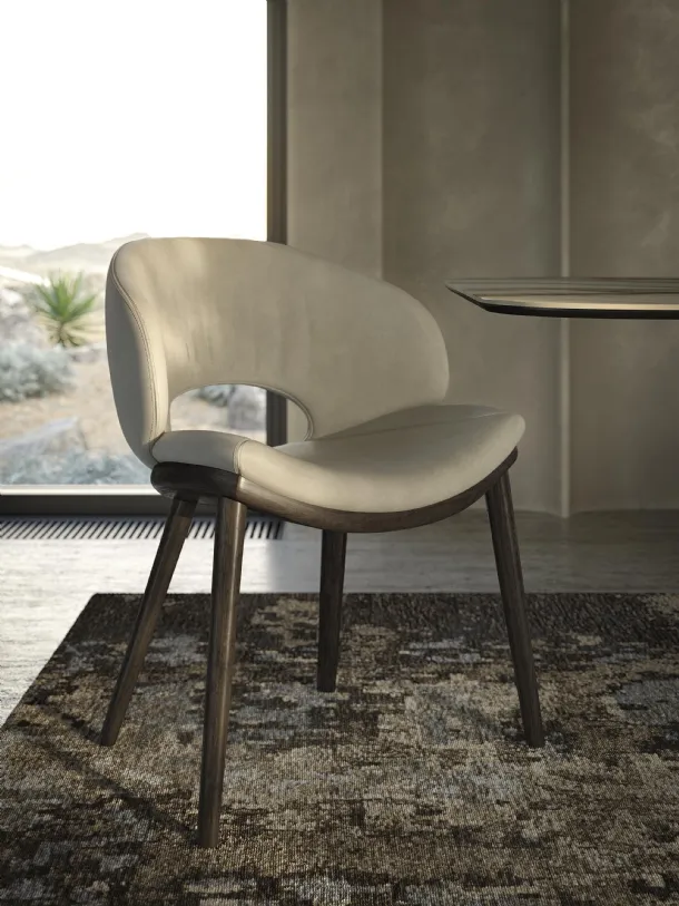 Miranda Wood Chair by Cattelan Italia