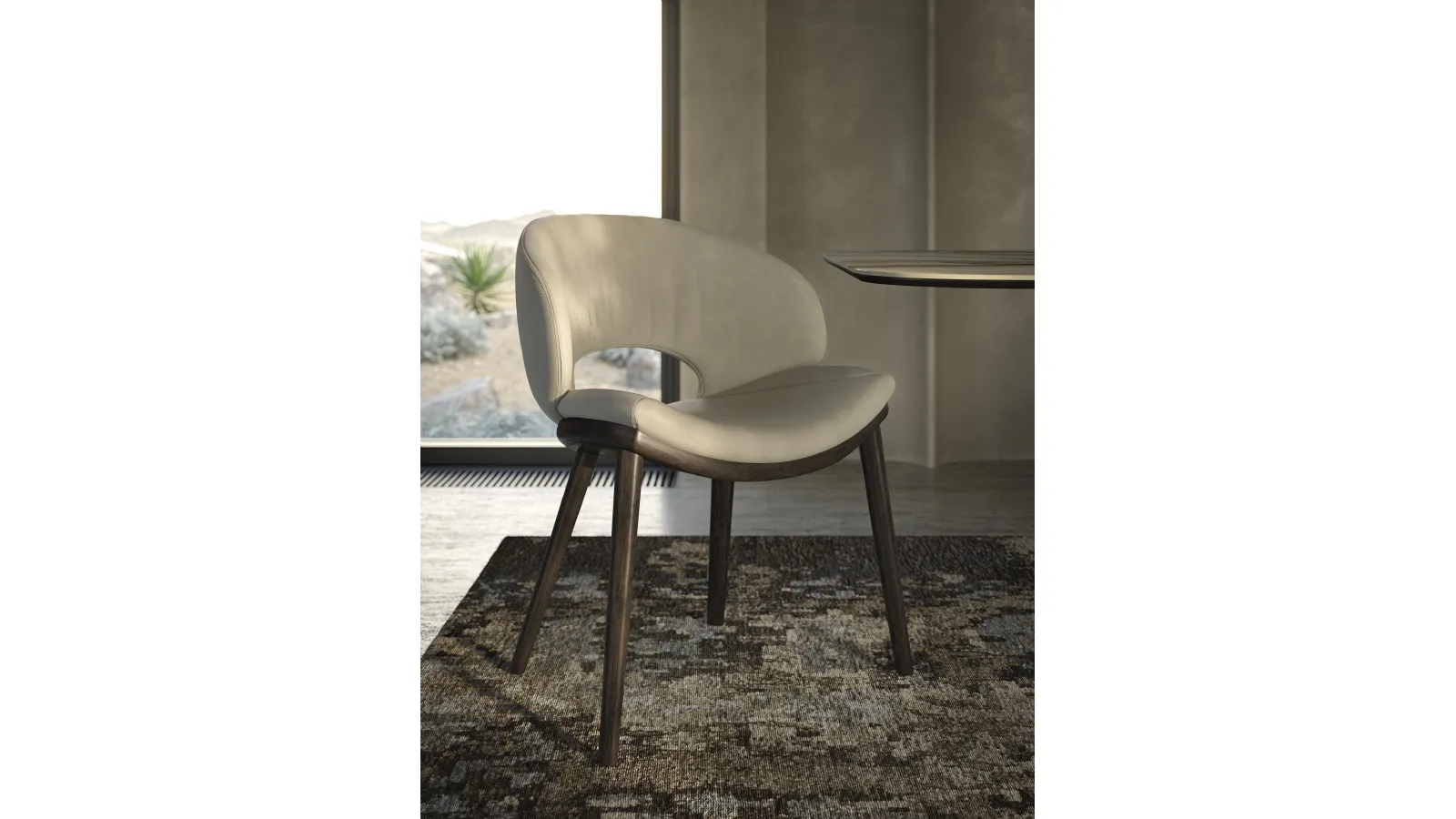 Miranda Wood Chair by Cattelan Italia