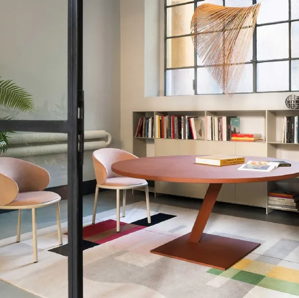 Mun fabric chair by Desalto