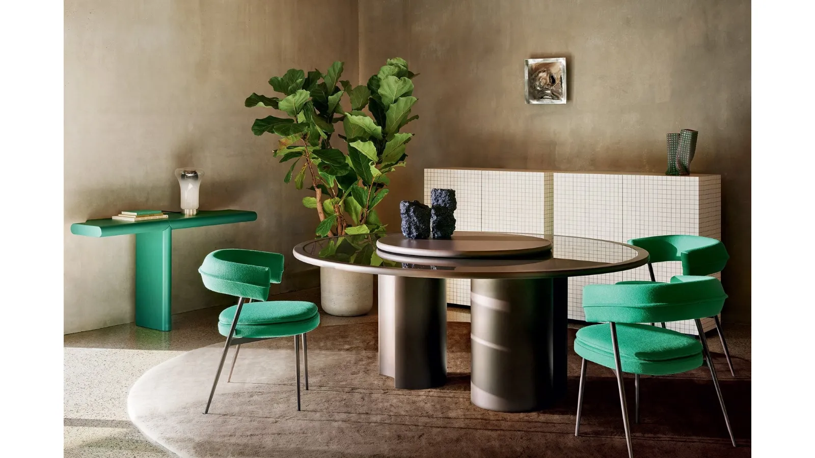 Nena Upholstered Chair by Zanotta