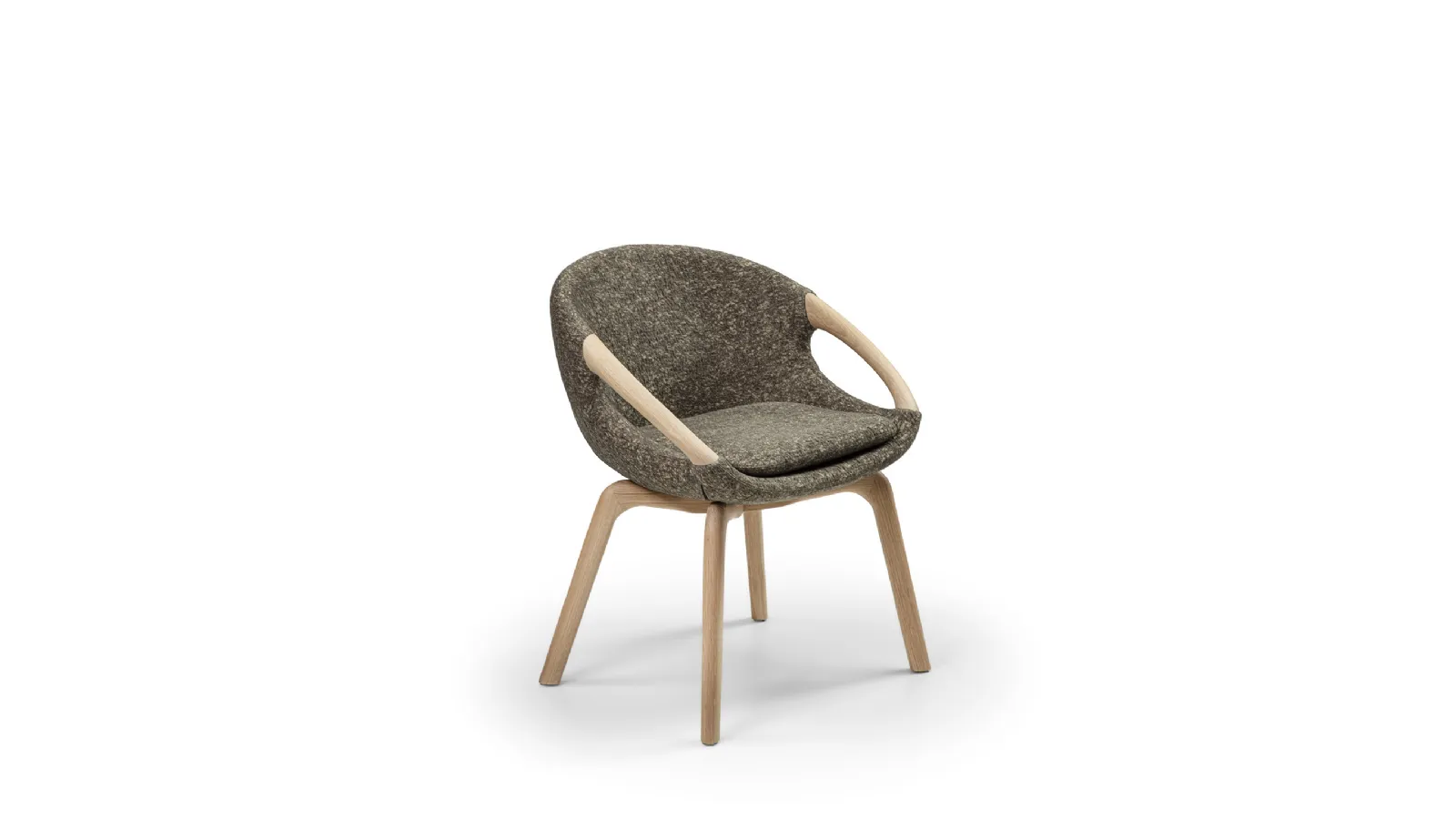 Ohta upholstered chair by Porada