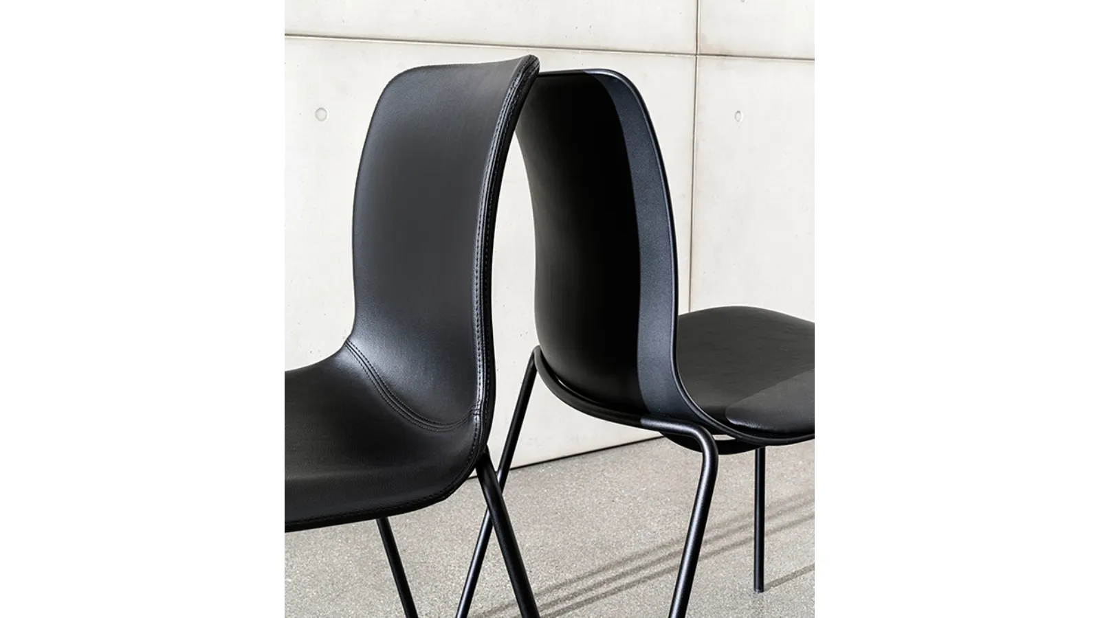Olly faux leather chair by Sovet