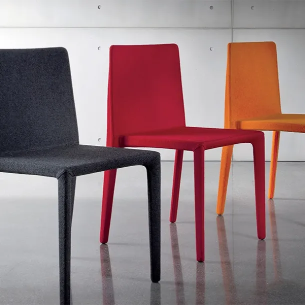 Pura Chair fully upholstered in Sovet fabric