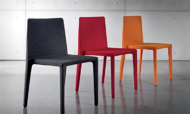 Pura Chair fully upholstered in Sovet fabric