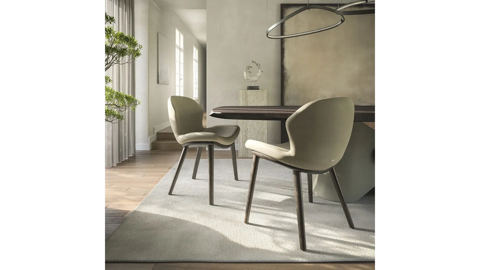 Rachel Wood Chair by Cattelan Italia