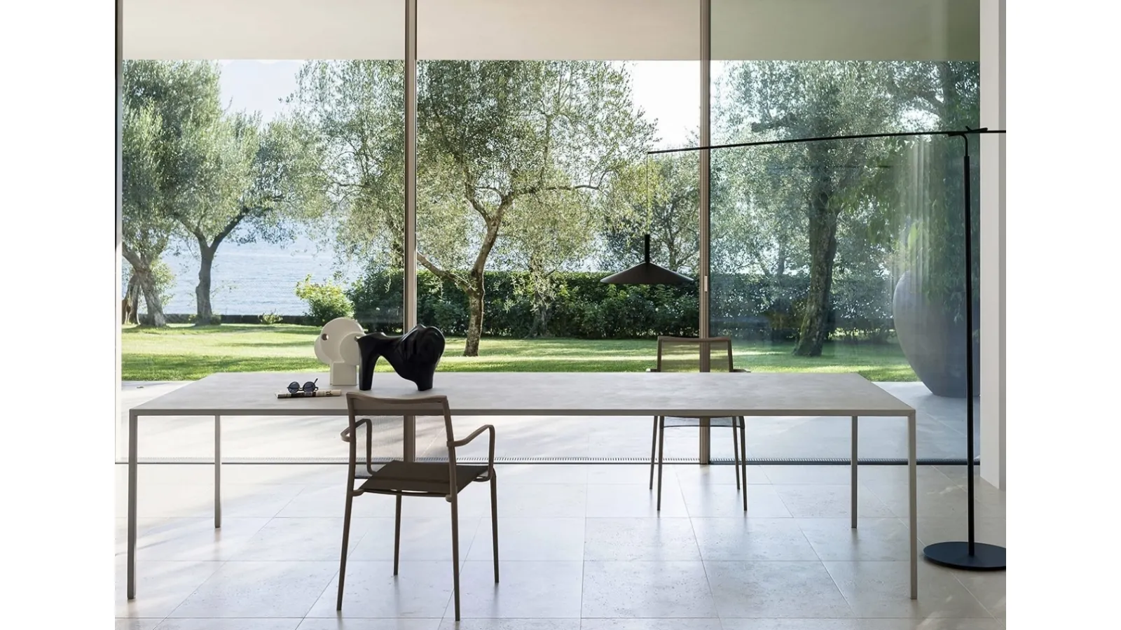 Sand Light stackable and lightweight chair by Desalto