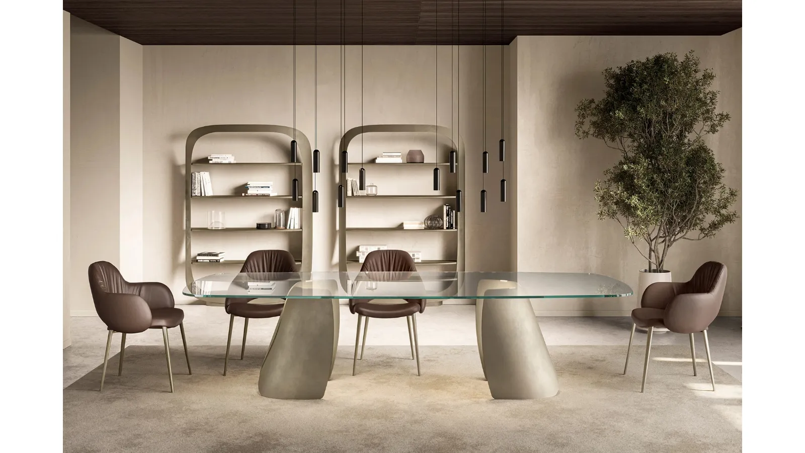 Eforma Silhouette Deluxe Leather Chair