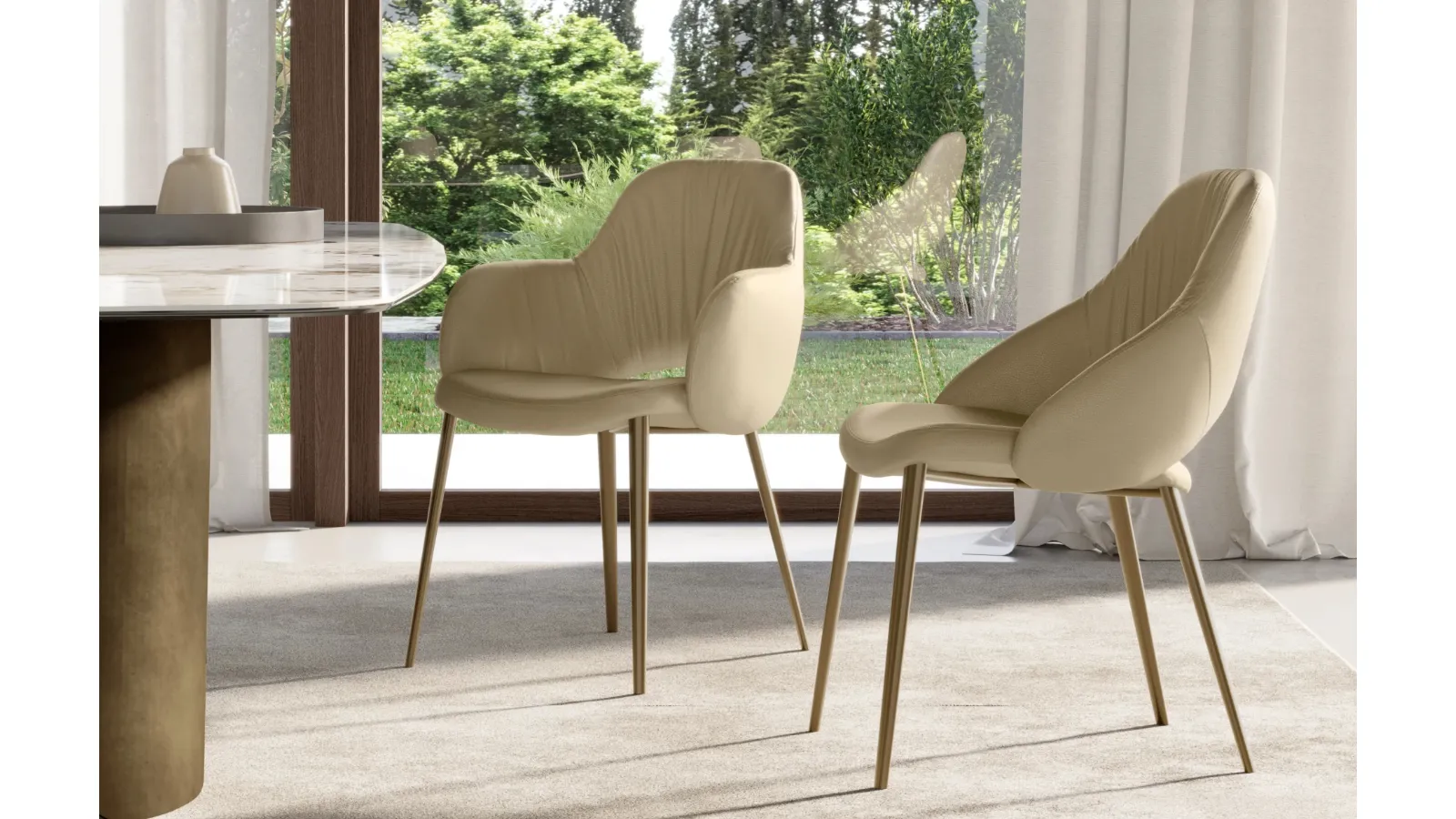 Eforma Silhouette Deluxe Leather Chair