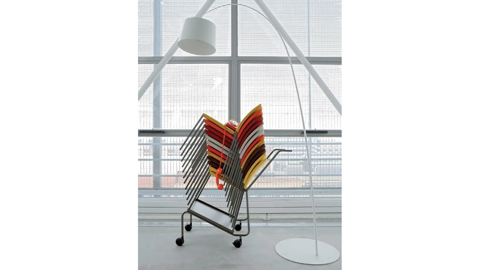 Talia stackable chair by Zanotta